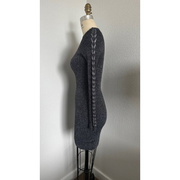 I.N. San Francisco | Grey Lurex Sweater Dress size XS - Picture 4 of 8